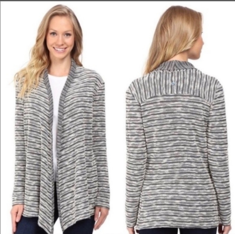 Kuhl (NWT) Women's Long Sleeve Viva Wrap Cardigan With Open Aysmmetrical Front